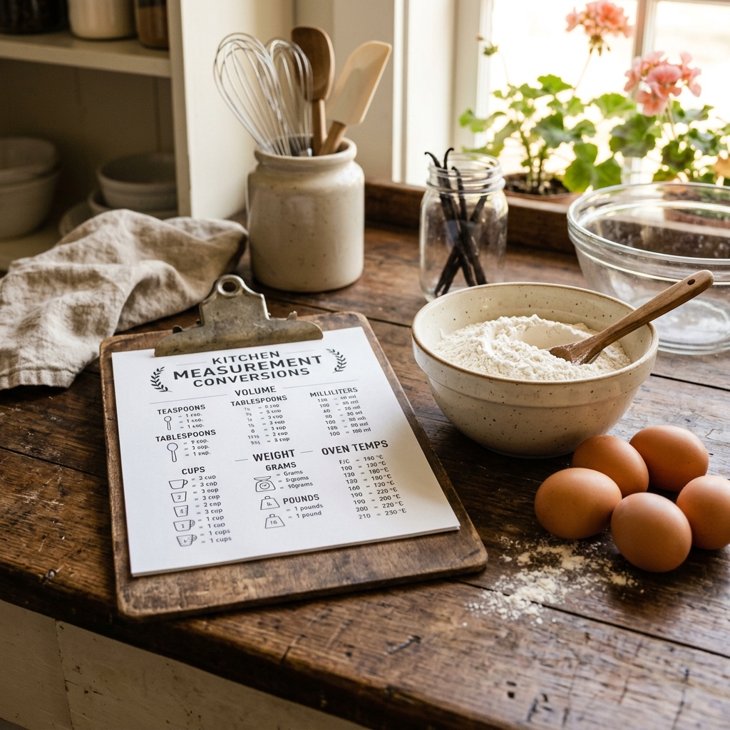 Ingredients on kitchen counter with digital scale
